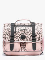 Cartable 2 Compartiments Cameleon Rose vintage north PBVWCA38