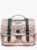 Cartable 3 Compartiments Cameleon Rose vintage north PBVWCA41