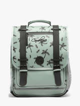 Sac � Dos 2 Compartiments Cameleon Vert vintage north PBVWSD39