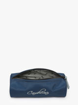 Trousse 1 Compartiment Cameleon Bleu vintage urban PBVBSTRO-vue-porte