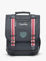 Sac � Dos 2 Compartiments Cameleon Bleu vintage urban PBVBSD39