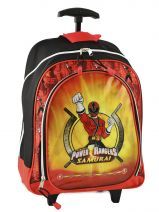 Sac  Dos  Roulettes Power rangers Multicolore samourai 107831PR