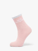 Chaussettes Pieces Rose socks women 17168185
