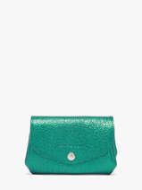 Porte-monnaie Cuir Paul marius Bleu star GUSTMSTA