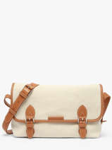 Sac Bandouli�re Escapade Paul marius Beige escapade LOULOESC