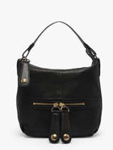 Sac Port� �paule Midday Cuir Gerard darel Noir midday B402