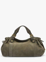 Sac 24h Folk Cuir Gerard darel Vert folk DDS01407