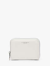 Portemonnee Grained Miniprix Wit grained 20BE0902