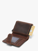 Porte-cartes Cuir Maverick Marron the original MAVTO062-vue-porte