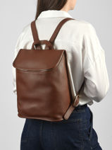 Longchamp Le foulonn� Rugzak Bruin-vue-porte