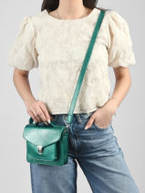 Sac Bandouli�re Melle George Xs Star Cuir Paul marius Bleu star GEORXSTA-vue-porte