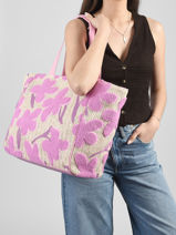 Sac Port� �paule Wildness Papier By byblos Violet wildness BS83B01-vue-porte