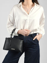 Sac Port� Main K Ikon Polyester Karl lagerfeld Noir k ikon B2W30058-vue-porte