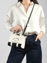 Cross Body Tas Rsg Katoen Karl lagerfeld Zwart rsg A3W50027-vue-porte