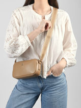 Cross Body Tas Th Essential Polyurethaan Tommy hilfiger Bruin th essential AW18370-vue-porte