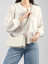 Sac Bandouli�re Th Modern Polyurethane Tommy hilfiger Blanc th modern AW18619-vue-porte