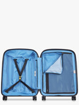 Handbagage Delsey Zwart belmont + 3861803-vue-porte