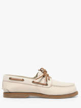 Chaussures Bateau En Cuir Timberland Beige women 2Q9XEN71