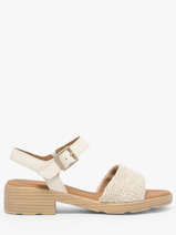 Sandales En Cuir Gabor Blanc women 61