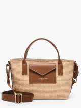 Sac Bandouli�re Kba Mariniere Osier Lancaster Marron kba mariniere osier 78