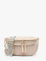 Heuptasje Lulu castagnette Beige zip YSALINE2