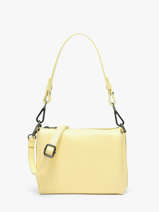 Sac Bandouli�re Caviar Cuir Milano Jaune caviar CA25065