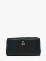 Portefeuille Lulu castagnette Noir soft CHRYS021
