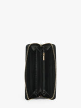 Portefeuille Lulu castagnette Noir zip CHRYS702-vue-porte