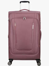 Valise Souple Extensible Wanderlite American tourister Violet wanderlite 158078