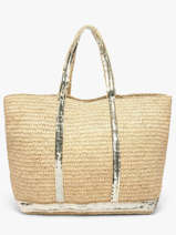 Sac Port� �paule Cabas Raphia Raphia Vanessa bruno Beige cabas raphia 64V40315