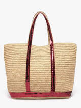 Sac Port� �paule Cabas Raphia Raphia Vanessa bruno Beige cabas raphia 64V40315