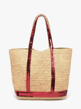 Sac Port� Main Cabas Raphia Raphia Vanessa bruno Beige cabas raphia 64V40380