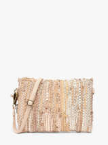 Sac Bandouli�re Estival Jute Le voyage en panier Multicolore estival PM938