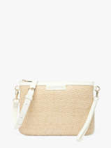Sac Bandouli�re Demetra Paille Valentino Beige demetra VBS9R917
