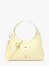 Sac Bandouli�re Caviar Cuir Milano Jaune caviar CA26022