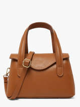 Sac � Main Caviar Cuir Milano Marron caviar CA26021