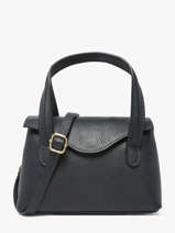 Handtassen Caviar Leder Milano Blauw caviar CA26021