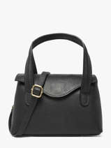 Handtassen Caviar Leder Milano Zwart caviar CA26021