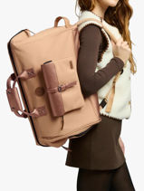 Sac De Voyage Cabine Sac � Dos Travel Cabaia Beige travel DUFFV2-vue-porte