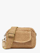 Cross Body Tas Adette Stro Pieces Beige adette 17161664