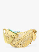 Sac Bandouli�re Bandana Coton Le voyage en panier Jaune bandana PM969