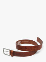 Ceinture Ajustable Von dutch Marron belt ACIDE