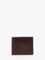 Portefeuille Cuir Von dutch Marron wallets OBLA