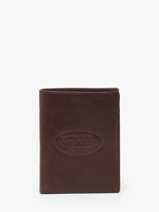 Portefeuille Leder Von dutch Bruin wallets OBRY