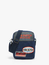 Sac Bandouli�re Von dutch Bleu bags ONYX