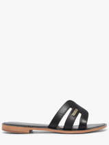 Mules Damia En Cuir Les tropeziennes Noir women DAMIA