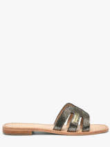 Slippers Hadamia Uit Leder Les tropeziennes Zwart women - 0HADAMIA