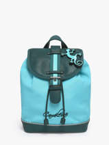 Sac � Dos 1 Compartiment Cameleon Bleu vintage urban PBVBSD25