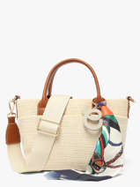 Sac Port� Main Cap Ferret David jones Beige cap ferret CM8324