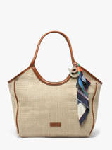 Sac Port� �paule St Tropez David jones Beige st tropez CM8240